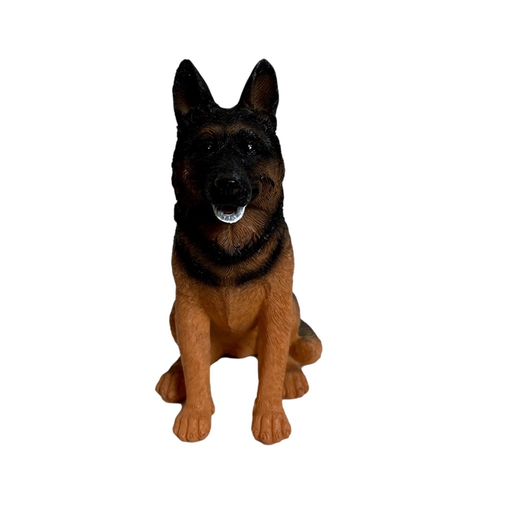German Shepherd Sitting Dog